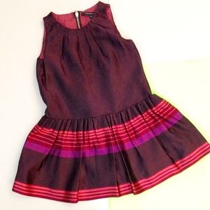 LITTLE MARC JACOBS RIBBON SILK S/L DRESS